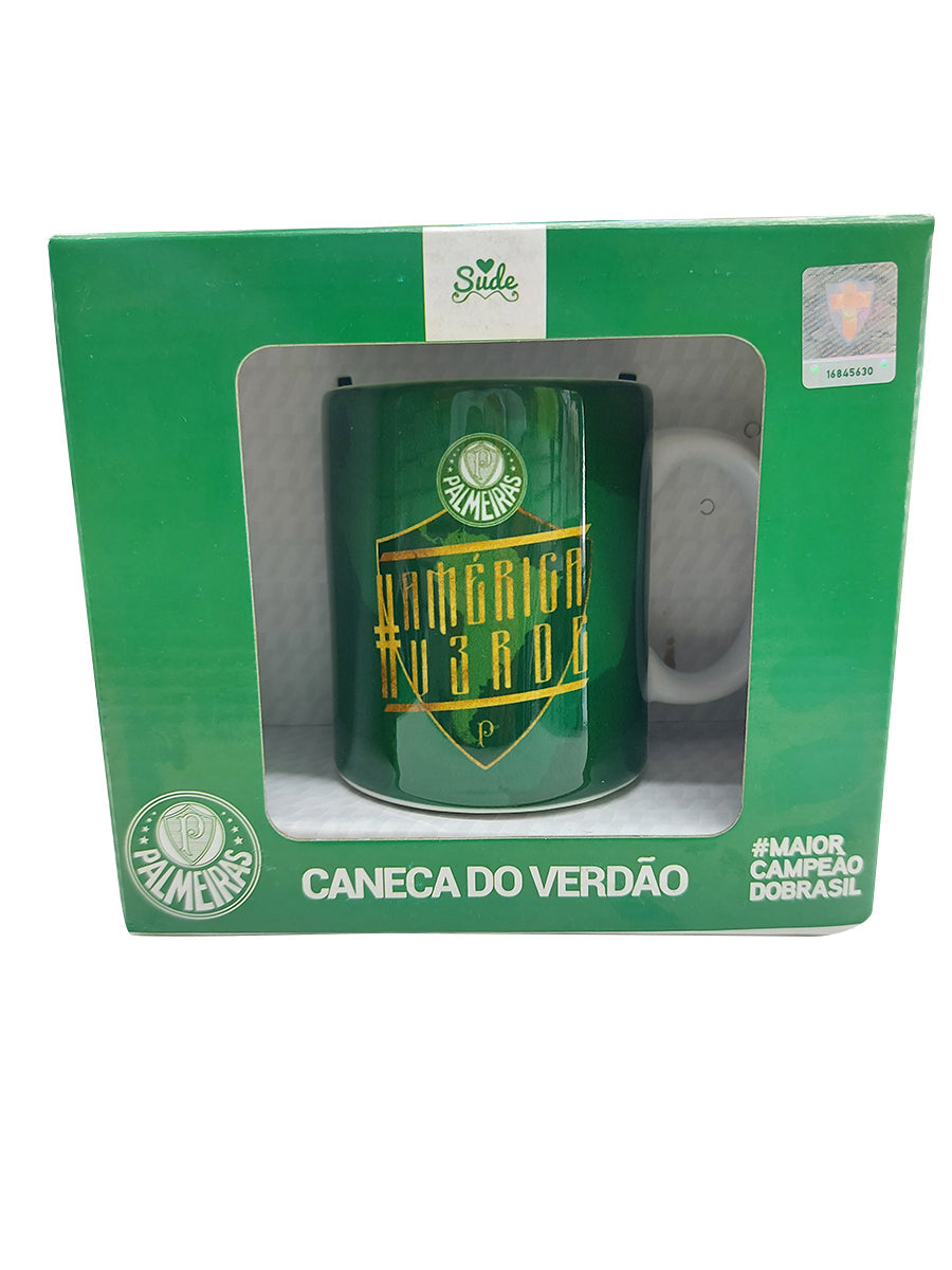 Caneca Cerâmica Tricampeão da América