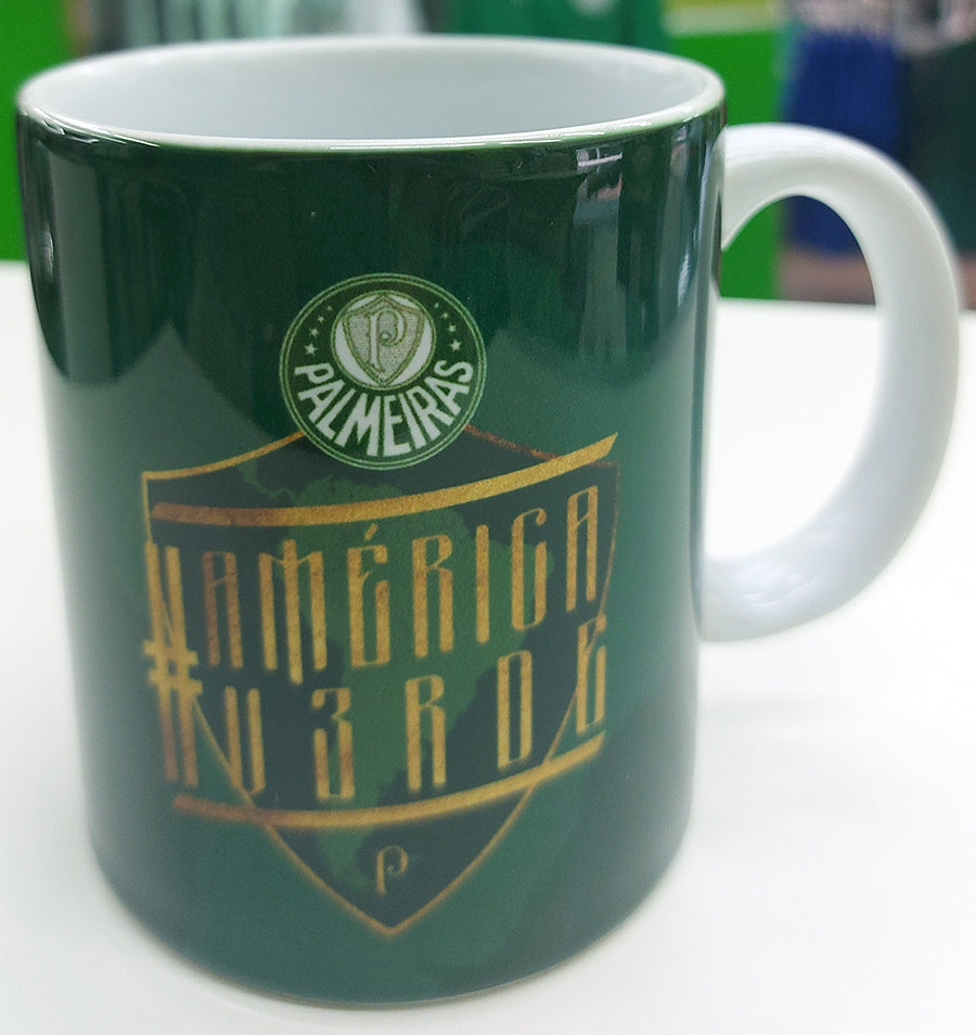 Caneca Cerâmica Tricampeão da América