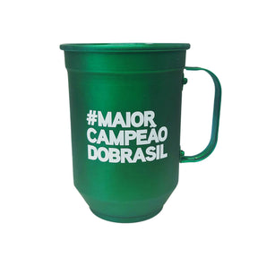 Caneca Alumínio Palmeiras 600ml