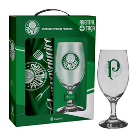 Kit Taça e Avental Palmeiras