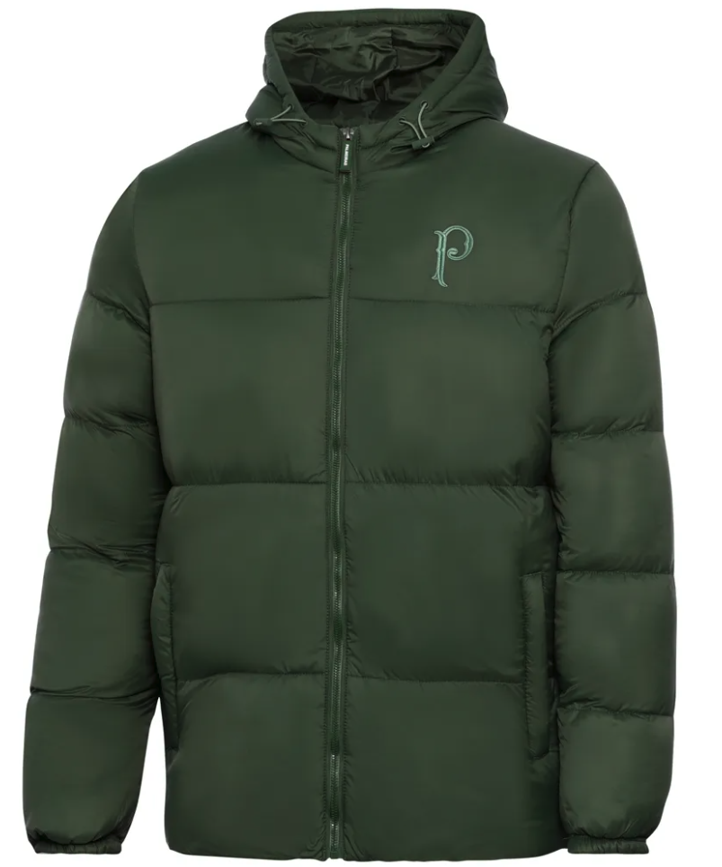 Jaqueta Puff Palmeiras Verde Escuro