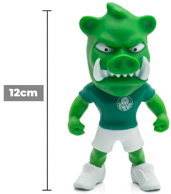 Mascote Porco Gobatto Oficial Fut Toy
