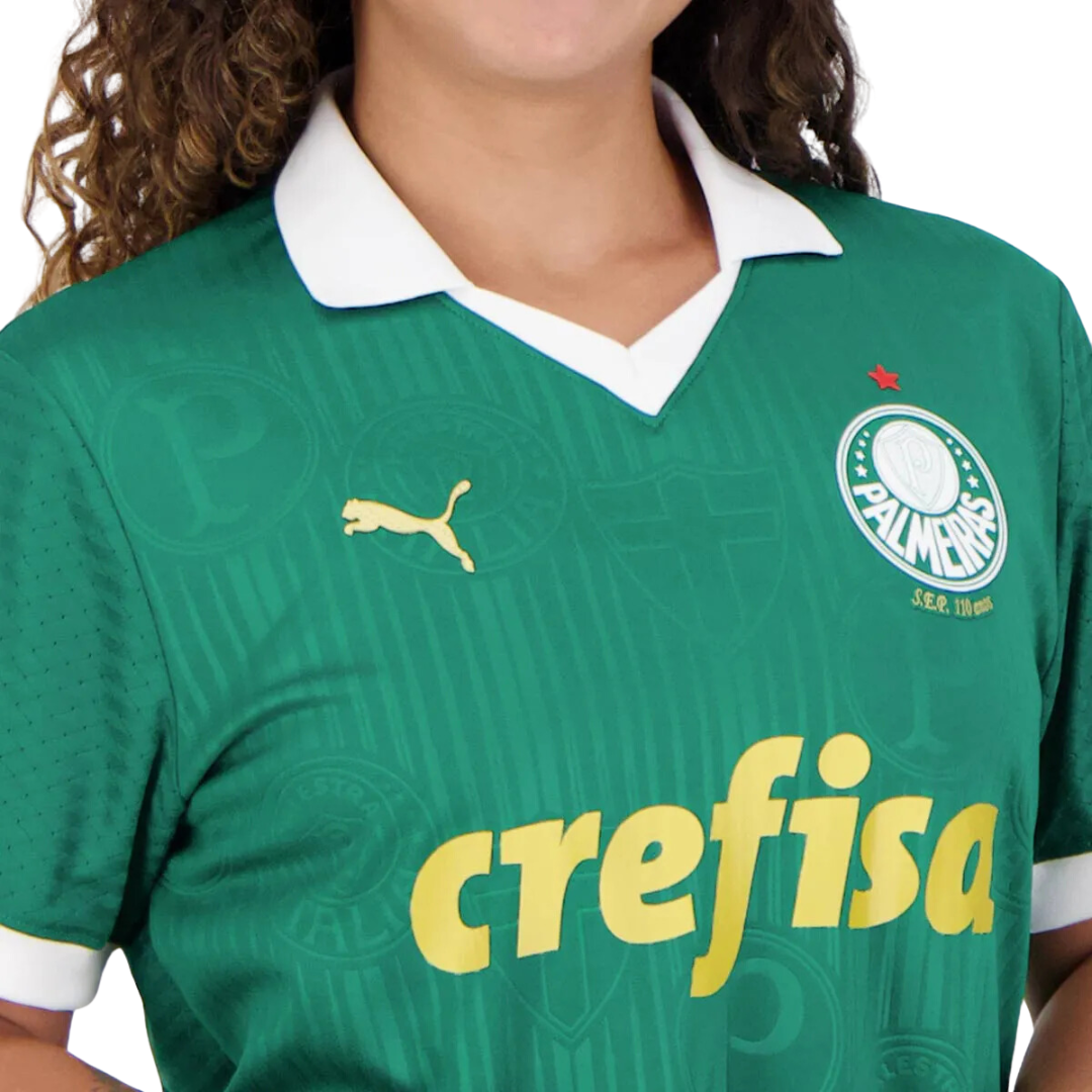 Camisa Feminina Palmeiras Puma 24/25 Home