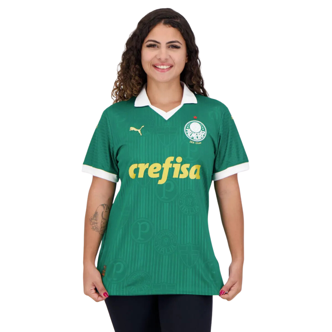 Camisa Feminina Palmeiras Puma 24/25 Home