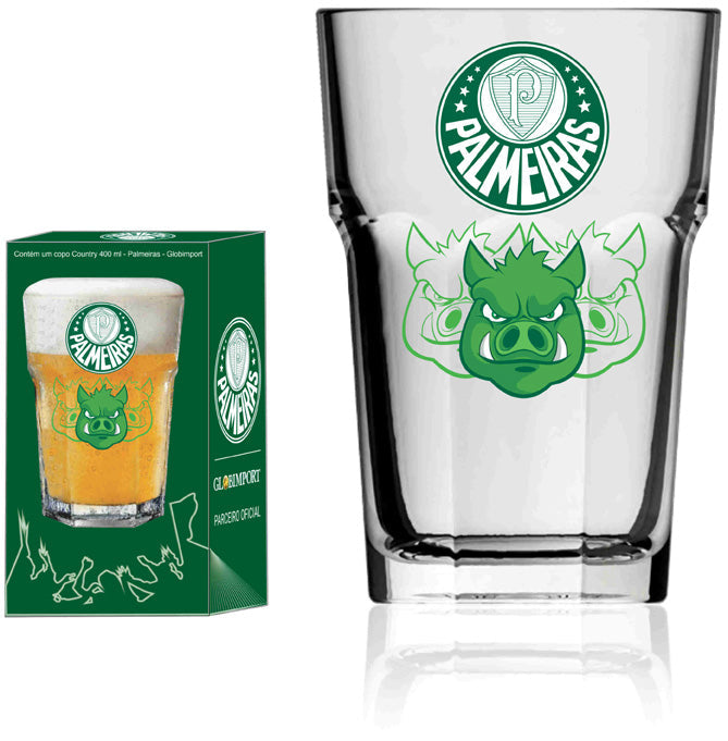 Copo Country Palmeiras Porco 400ml