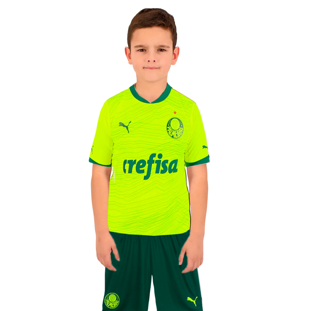 Conjunto Infantil Palmeiras Puma 23/24 Third