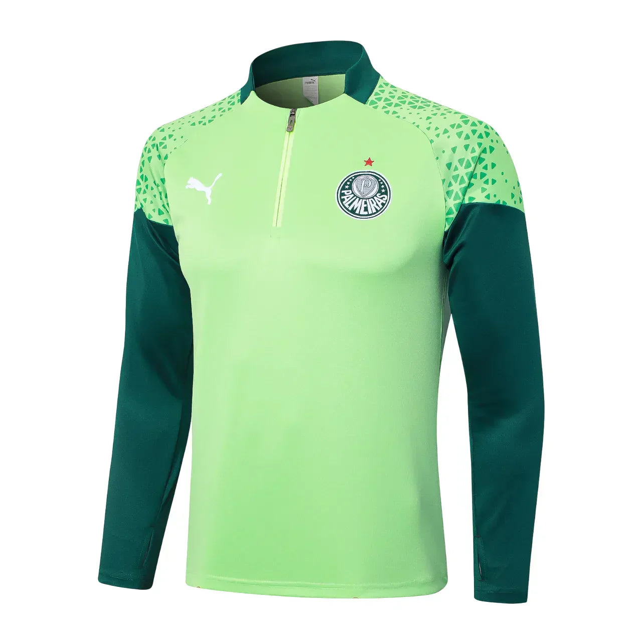 Conjunto Agasalho Treino Palmeiras 24/25 - Verde Claro