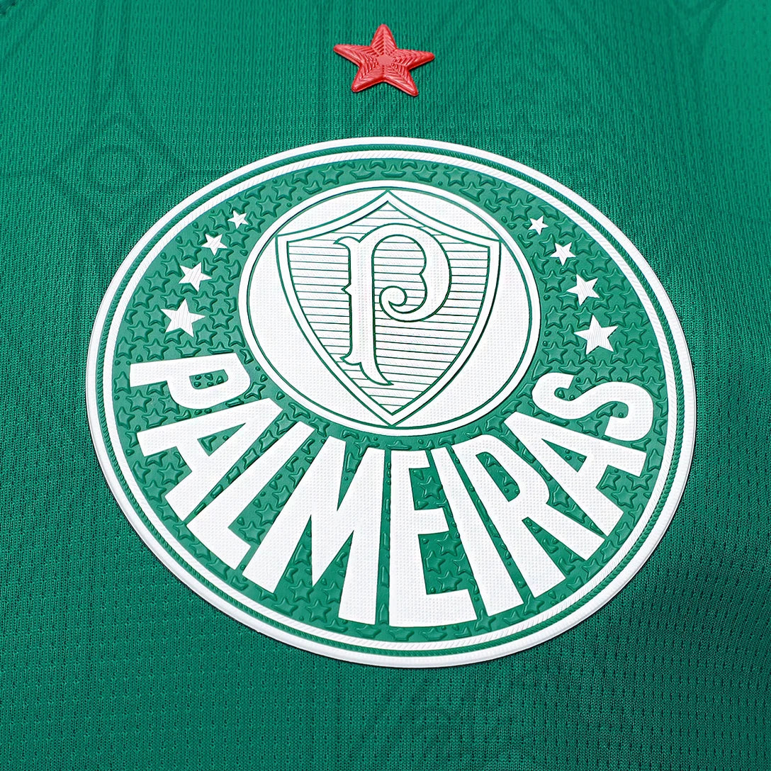 Camisa Palmeiras Home 25/26 Jogador - Verde