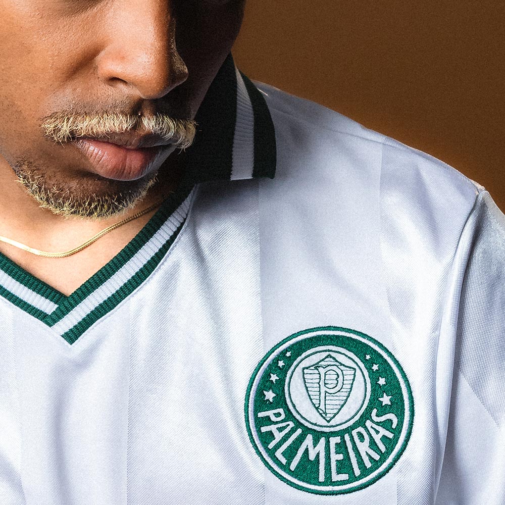 Camisa Palmeiras Retrô 1998 Branco Masculina