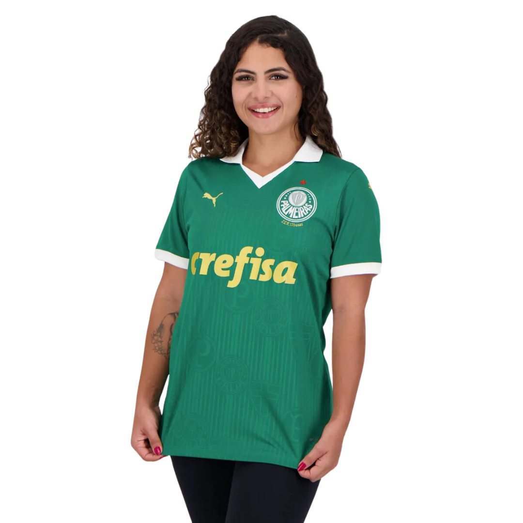 Camisa Feminina Palmeiras Puma 24/25 Home